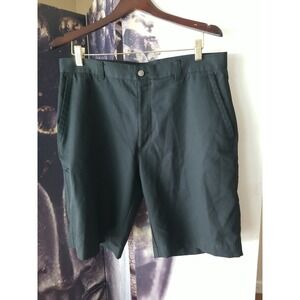 CALLAWAY Golf Men's Black Flat‎ Front Chino Shorts Size 34